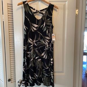 Style & CO Resort Dress S Palm